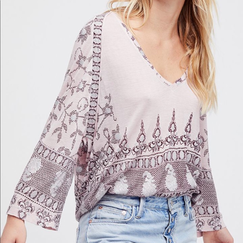 FP medallion top in lilac, multiple sizes